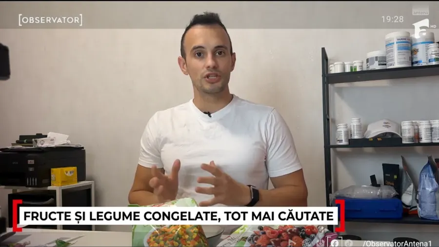 Fabius Antal la Observator, Antena 1: Fructe și legume congelate, tot mai căutate